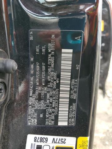 Aukcja sprzedaży 2014 Toyota Sienna, vin: 5TDZK3DC2ES503976, numer aukcji: 49994555