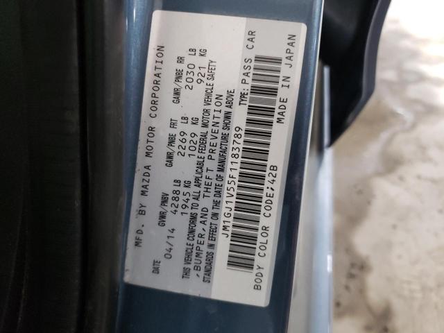 Aukcja sprzedaży 2015 Mazda 6, vin: JM1GJ1V55F1183789, numer aukcji: 47200635