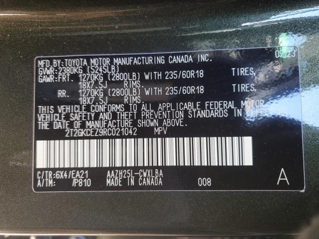 Aukcja sprzedaży 2024 Lexus Nx, vin: 2T2GKCEZ9RC021042, numer aukcji: 42826435
