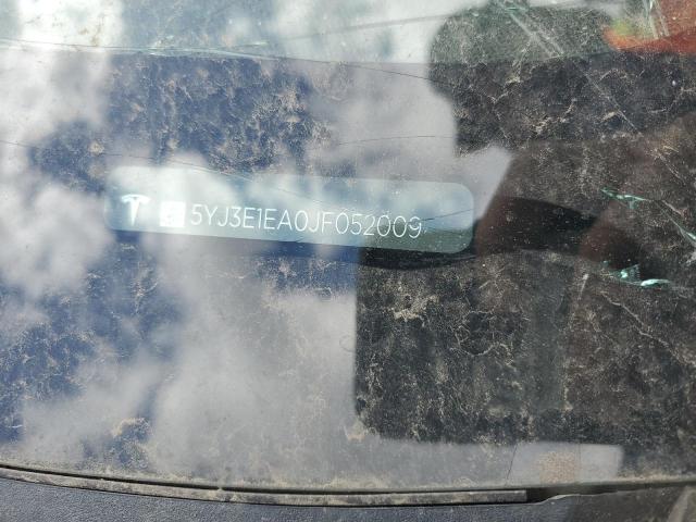47504095 :رقم المزاد ، 5YJ3E1EA0JF052009 vin ، 2018 Tesla Model 3 مزاد بيع