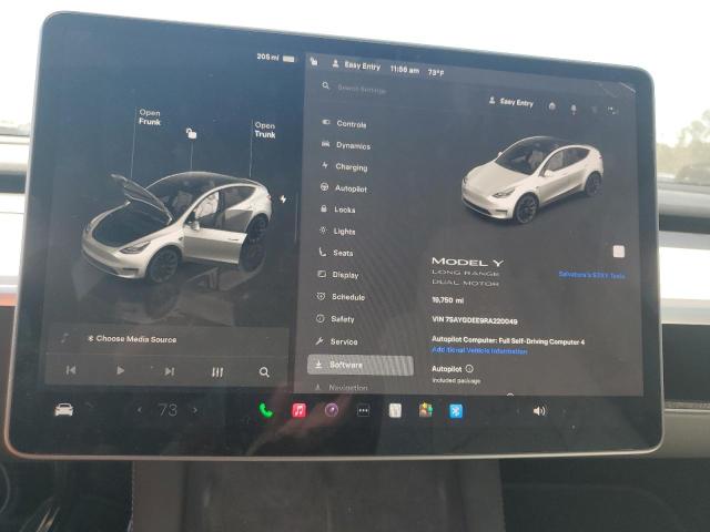 Aukcja sprzedaży 2024 Tesla Model Y, vin: 7SAYGDEE9RA220049, numer aukcji: 49482305