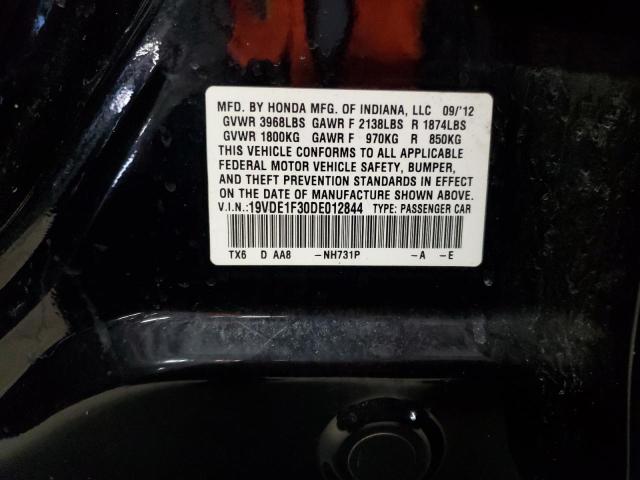 49517055 :رقم المزاد ، 19VDE1F30DE012844 vin ، 2013 Acura Ilx مزاد بيع