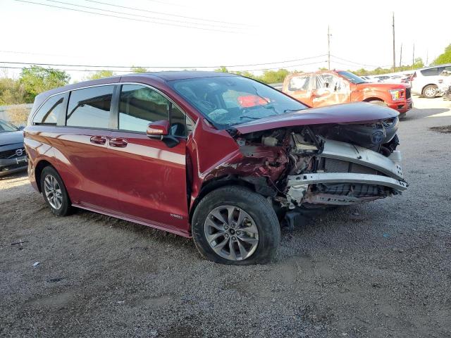 2021 Toyota Sienna მანქანა იყიდება აუქციონზე, vin: 5TDKRKEC4MS044079, აუქციონის ნომერი: 49857435