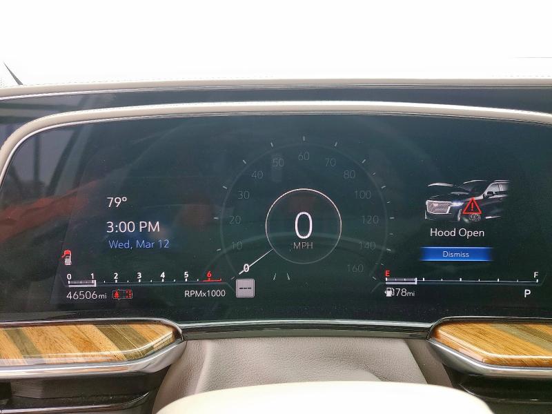 2021 Cadillac Escalade მანქანა იყიდება აუქციონზე, vin: 1GYS3DKL9MR236267, აუქციონის ნომერი: 48997225
