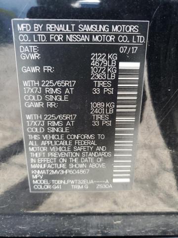 Продаж на аукціоні авто 2017 Nissan Rogue S, vin: KNMAT2MV3HP604867, номер лоту: 49907715