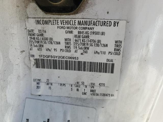 Продажа на аукционе авто 2016 Ford F550, vin: 1FDGF5GY2GEC06953, номер лота: 49946285