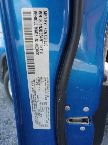Продажа на аукционе авто 2022 Jeep Compass, vin: 3C4NJDBB4NT152110, номер лота: 48775125