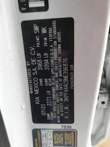 Продаж на аукціоні авто 2021 Kia Forte, vin: 3KPF44AC9ME396876, номер лоту: 50651735