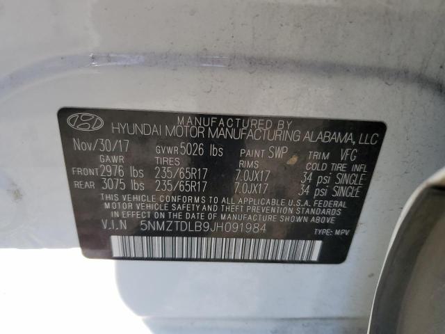 Auction sale of the 2018 Hyundai Santa Fe Sport, vin: 5NMZTDLB9JH091984, lot number: 48421595