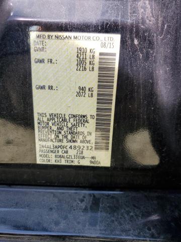 Aukcja sprzedaży 2015 Nissan Altima 2.5, vin: 1N4AL3AP0FC489232, numer aukcji: 49243695