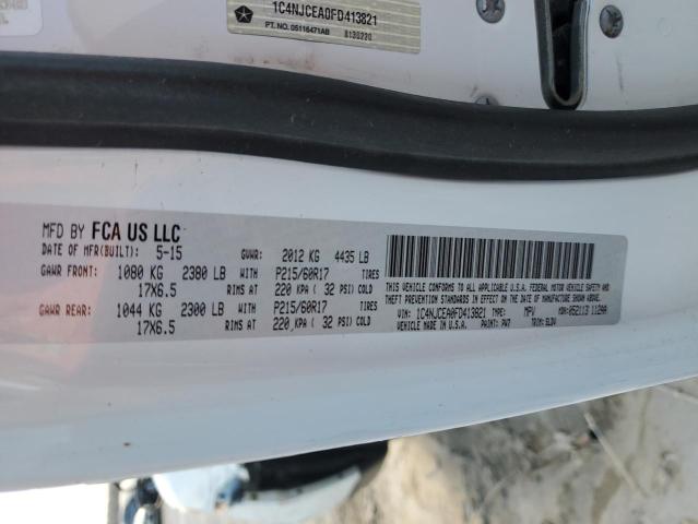 Продаж на аукціоні авто 2015 Jeep Compass, vin: 1C4NJCEA0FD413821, номер лоту: 49232555