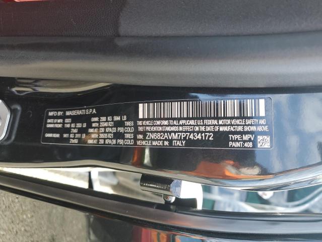 Aukcja sprzedaży 2023 Maserati Grecale, vin: ZN682AVM7P7434172, numer aukcji: 47439235