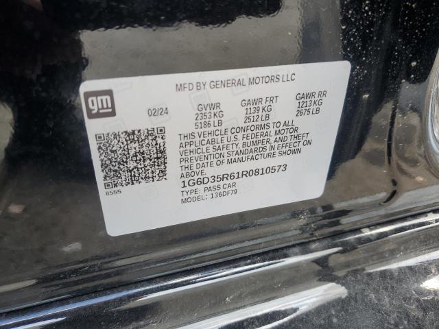 2024 Cadillac Ct5-v Blac მანქანა იყიდება აუქციონზე, vin: 1G6D35R61R0810573, აუქციონის ნომერი: 51159195