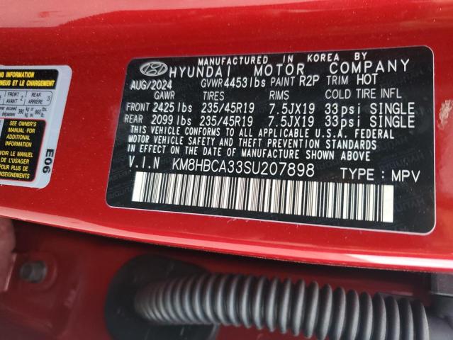 Aukcja sprzedaży 2025 Hyundai Kona N Lin, vin: KM8HBCA33SU207898, numer aukcji: 50381255