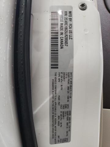 2020 Chrysler Pacifica მანქანა იყიდება აუქციონზე, vin: 2C4RC1BG5LR285657, აუქციონის ნომერი: 49692805