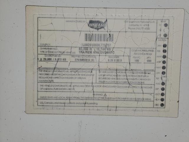 Продажа на аукционе авто 2013 Wabash Unknown, vin: 1JJV281D9DL770757, номер лота: 48077515