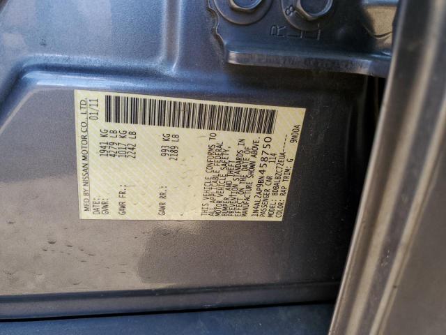 Aukcja sprzedaży 2011 Nissan Altima Base, vin: 1N4AL2AP9BN458750, numer aukcji: 47430515