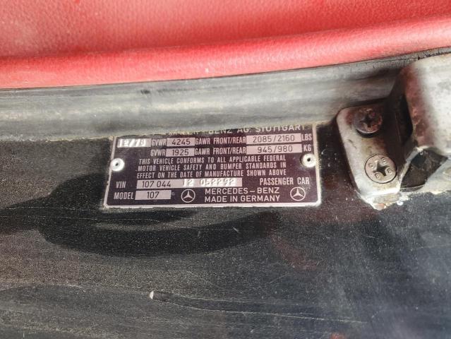 Продажа на аукционе авто 1979 Mercedes-benz 450 Sl, vin: 10704412052292, номер лота: 49286295