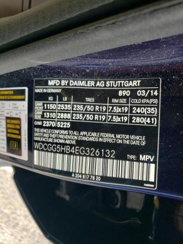 2014 Mercedes-benz Glk მანქანა იყიდება აუქციონზე, vin: WDCGG5HB4EG326132, აუქციონის ნომერი: 49453705