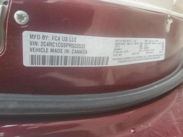 Продажа на аукционе авто 2023 Chrysler Voyager, vin: 2C4RC1CG6PR522533, номер лота: 49839835