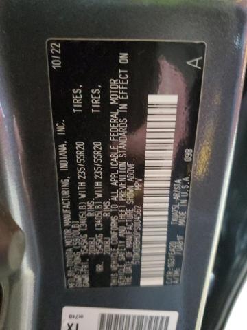 50288475 :رقم المزاد ، 5TDKDRBH0PS004562 vin ، 2023 Toyota Highlander مزاد بيع