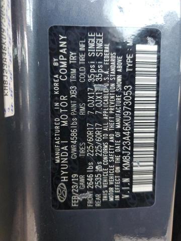 Aukcja sprzedaży 2019 Hyundai Tucson, vin: KM8J23A46KU973053, numer aukcji: 48526125