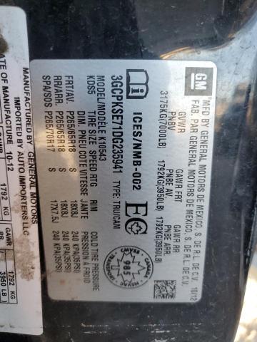 2013 Chevrolet Silverado მანქანა იყიდება აუქციონზე, vin: 3GCPKSE71DG235941, აუქციონის ნომერი: 47027095