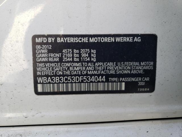 Aukcja sprzedaży 2013 Bmw 328, vin: WBA3B3C53DF534044, numer aukcji: 51085355