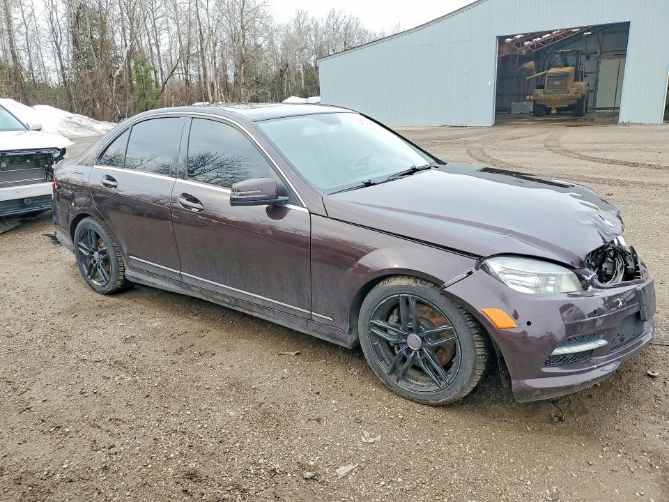 46016646 :رقم المزاد ، WDDGF8BBXBA506500 vin ، 2011 Mercedes-benz C مزاد بيع
