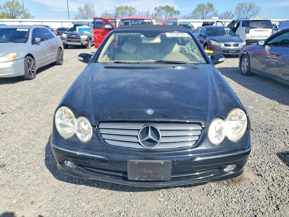 2005 Mercedes-benz Clk მანქანა იყიდება აუქციონზე, vin: WDBTK65G85T044638, აუქციონის ნომერი: 79128795