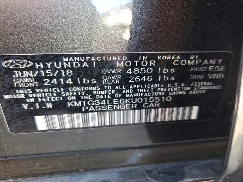 Продажа на аукционе авто 2019 Genesis G70, vin: KMTG34LE6KU015510, номер лота: 79487665