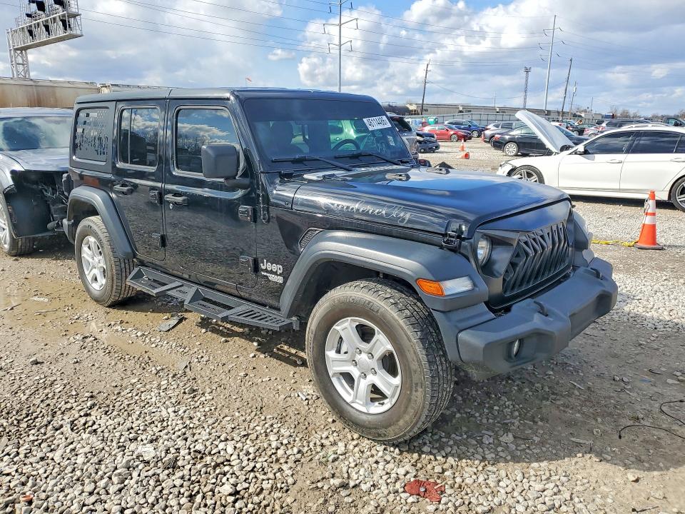 2018 Jeep Wrangler Unlimited მანქანა იყიდება აუქციონზე, vin: 1C4HJXDG5JW233905, აუქციონის ნომერი: 46114486