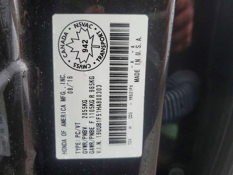 Aukcja sprzedaży 2017 Acura Tlx, vin: 19UUB1F51HA800303, numer aukcji: 41661996