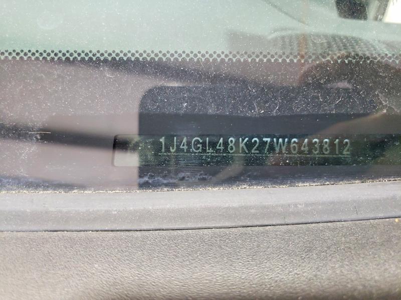 Продажа на аукционе авто 2007 Jeep Liberty, vin: 1J4GL48K27W643812, номер лота: 47306636