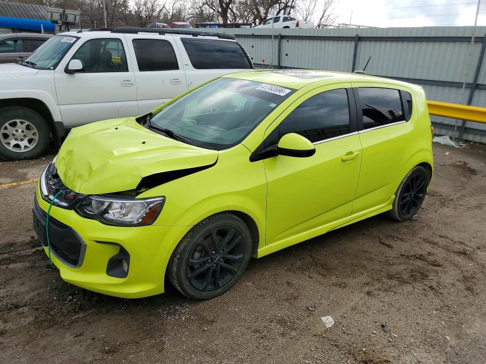Aukcja sprzedaży 2019 Chevrolet Sonic, vin: 1G1JF6SB8K4103837, numer aukcji: 41762696