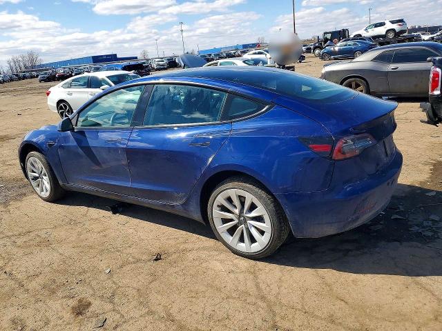 2022 Tesla Model 3 მანქანა იყიდება აუქციონზე, vin: 5YJ3E1EA8NF369865, აუქციონის ნომერი: 47457496