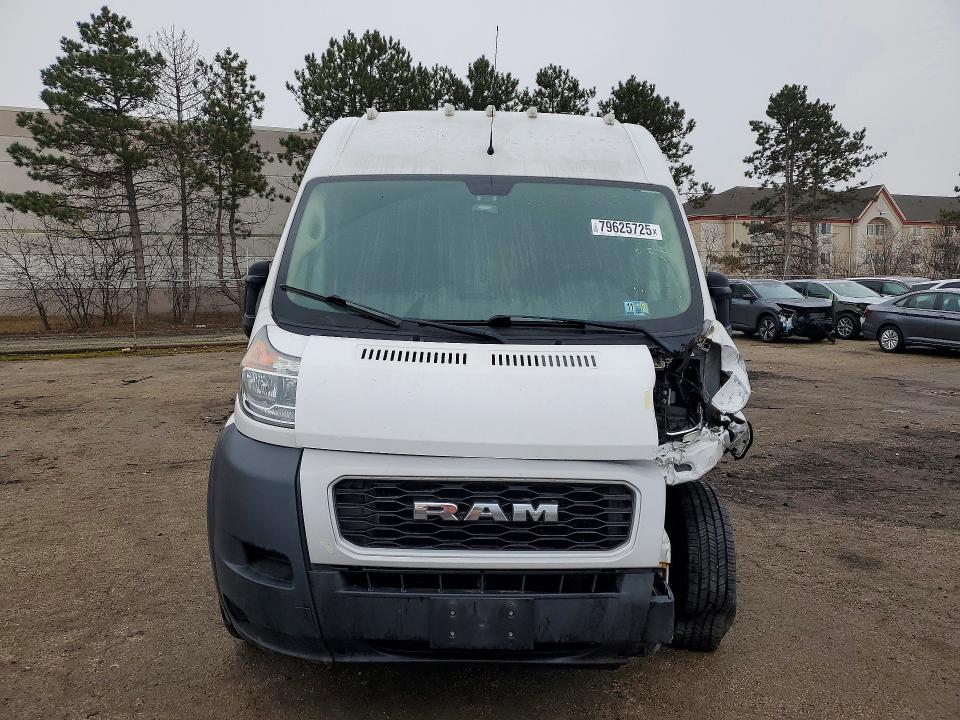 2019 Ram Promaster 3500 მანქანა იყიდება აუქციონზე, vin: 3C6URVJG0KE555712, აუქციონის ნომერი: 79625725