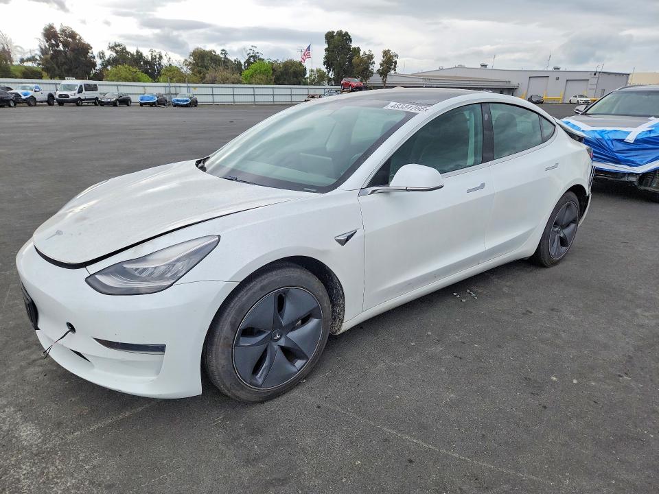 2020 Tesla Model 3 მანქანა იყიდება აუქციონზე, vin: 5YJ3E1EA9LF744806, აუქციონის ნომერი: 48331766