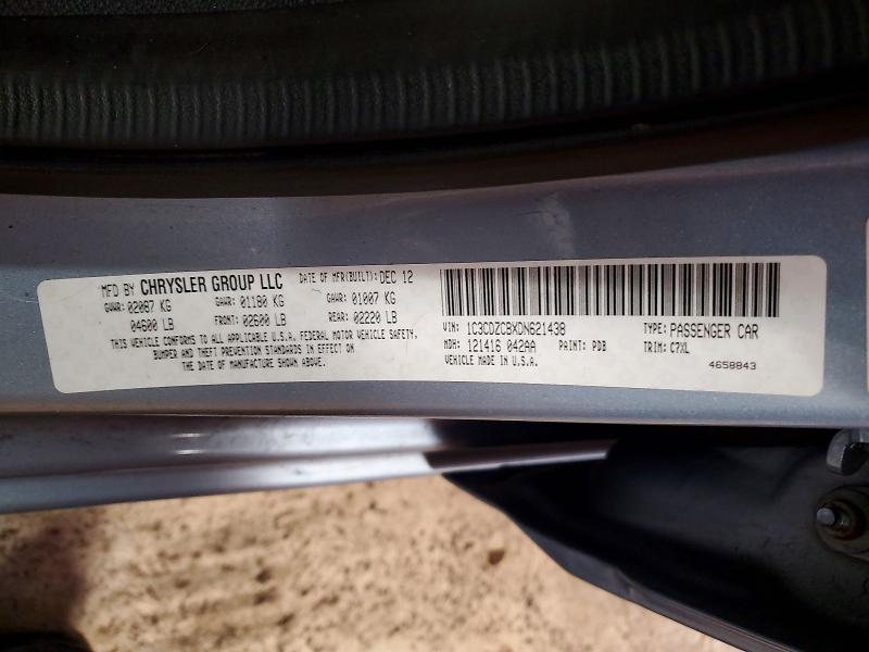 41920176 :رقم المزاد ، 1C3CDZCBXDN621438 vin ، 2013 Dodge Avenger مزاد بيع