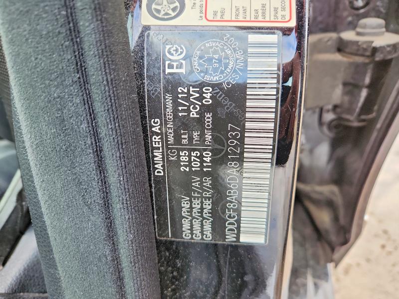 Aukcja sprzedaży 2013 Mercedes-benz C, vin: WDDGF8AB6DA812937, numer aukcji: 79743245