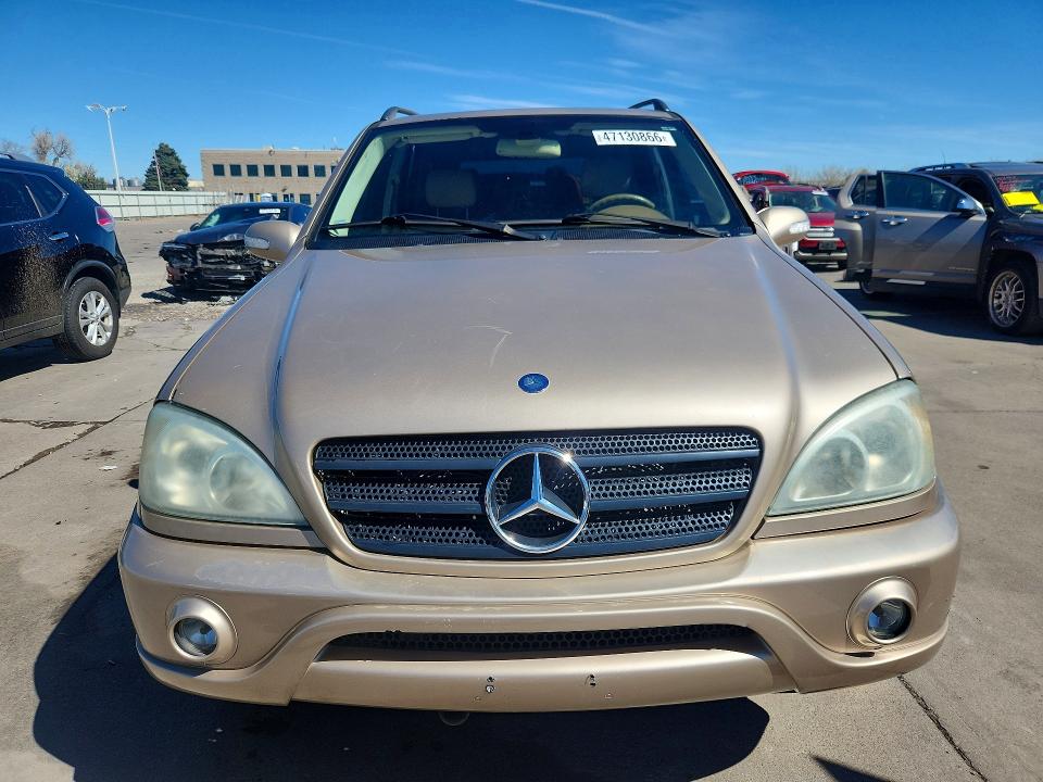 Auction sale of the 2002 Mercedes-benz Ml, vin: 4JGAB54E62A338691, lot number: 47130866