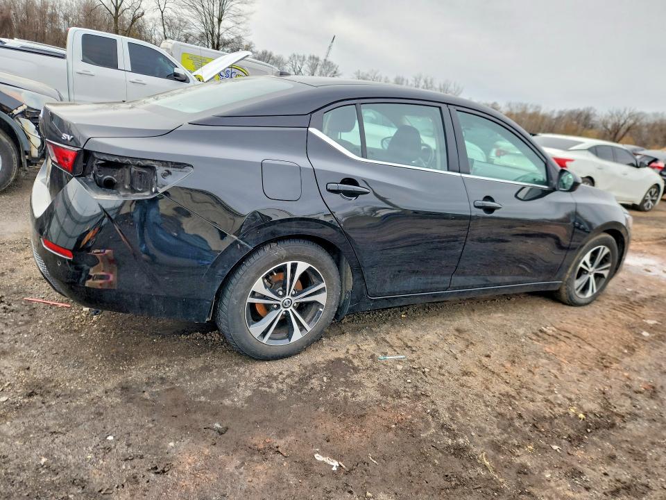 2022 Nissan Sentra მანქანა იყიდება აუქციონზე, vin: 3N1AB8CV1NY267670, აუქციონის ნომერი: 46111386