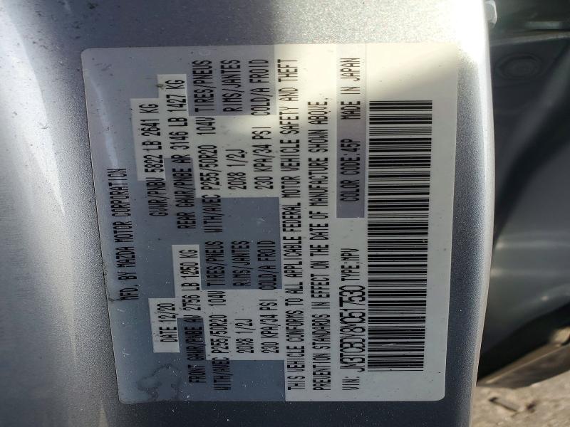 47648306 :رقم المزاد ، JM3TCBDY8M0517530 vin ، 2021 Mazda Cx-9 مزاد بيع