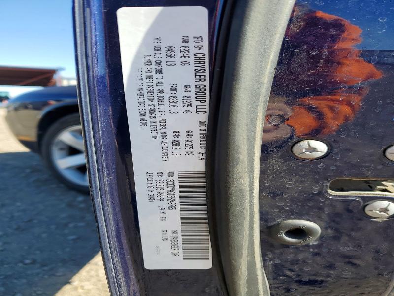 Продажа на аукционе авто 2014 Dodge Challenger, vin: 2C3CDYAG1EH249765, номер лота: 47391106