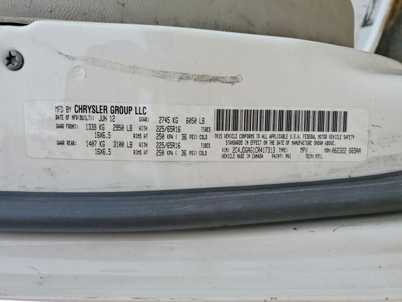 2015 Dodge Grand Caravan მანქანა იყიდება აუქციონზე, vin: 2C7WDGBG2FR614132, აუქციონის ნომერი: 78441435