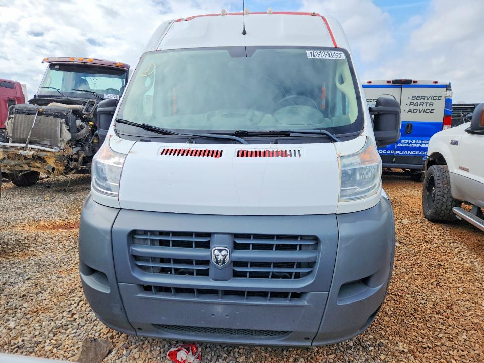 76585155 :رقم المزاد ، 3C6TRVDG0JE147748 vin ، 2018 Ram Promaster مزاد بيع