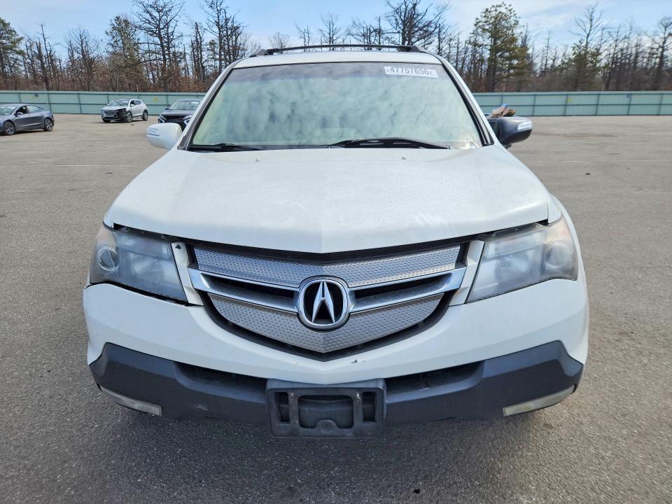 47757656 :رقم المزاد ، 2HNYD28877H502744 vin ، 2007 Acura Mdx مزاد بيع
