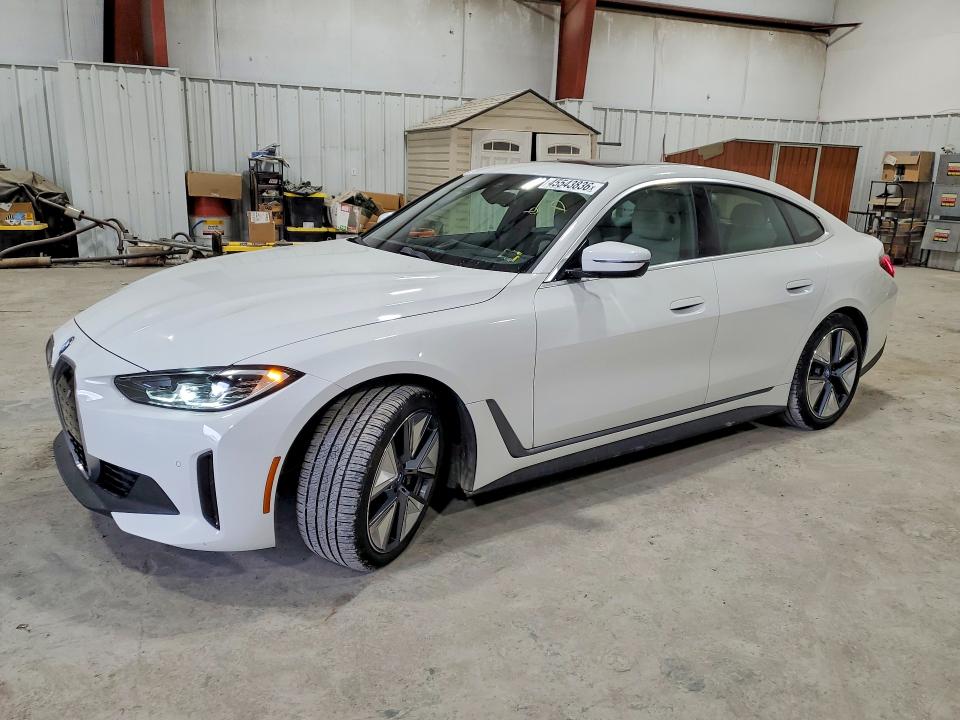 2024 Bmw I4 მანქანა იყიდება აუქციონზე, vin: WBY83FB07RFS48104, აუქციონის ნომერი: 45543836