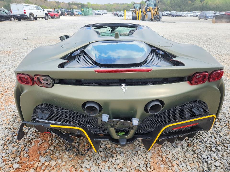 46868136 :رقم المزاد ، ZFF96NMA8R0307078 vin ، 2024 Ferrari Sf 90 Spider مزاد بيع