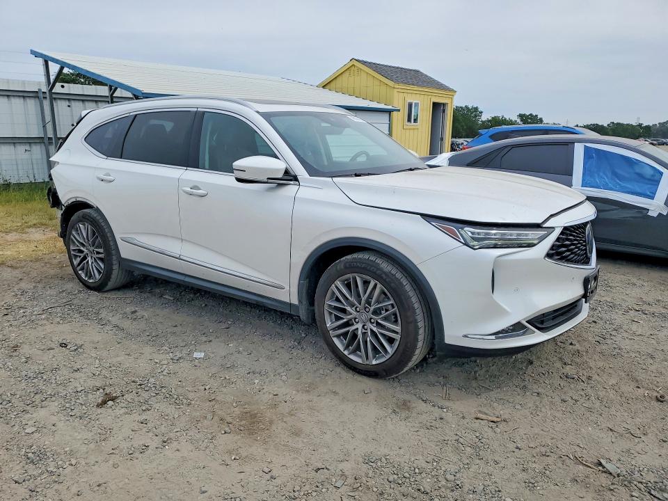 46836186 :رقم المزاد ، 5J8YE1H88PL013724 vin ، 2023 Acura Mdx مزاد بيع